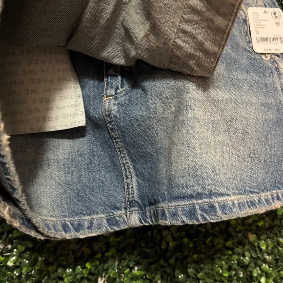 FREE PEOPLE We The Free Wynne Denim Skirt - Picture 14 of 16